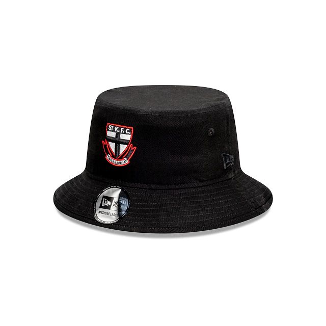 AFL St Kilda Saints Winter (XGL9483) - Black New Era Bucket Hats